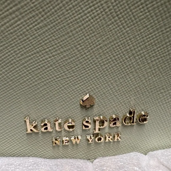Kate Spade Carson Convertible Crossbody Sage Green NWOT - Picture 8 of 10